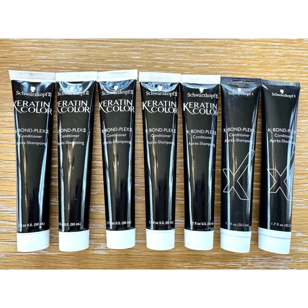 Lot Of 7 Schwarzkopf  Keratin Color K Bond Plex Conditioner